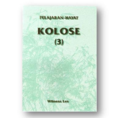 Gambar PELAJARAN-HAYAT KOLOSE (3) dari Yasperin Bookstore undefined Tokopedia