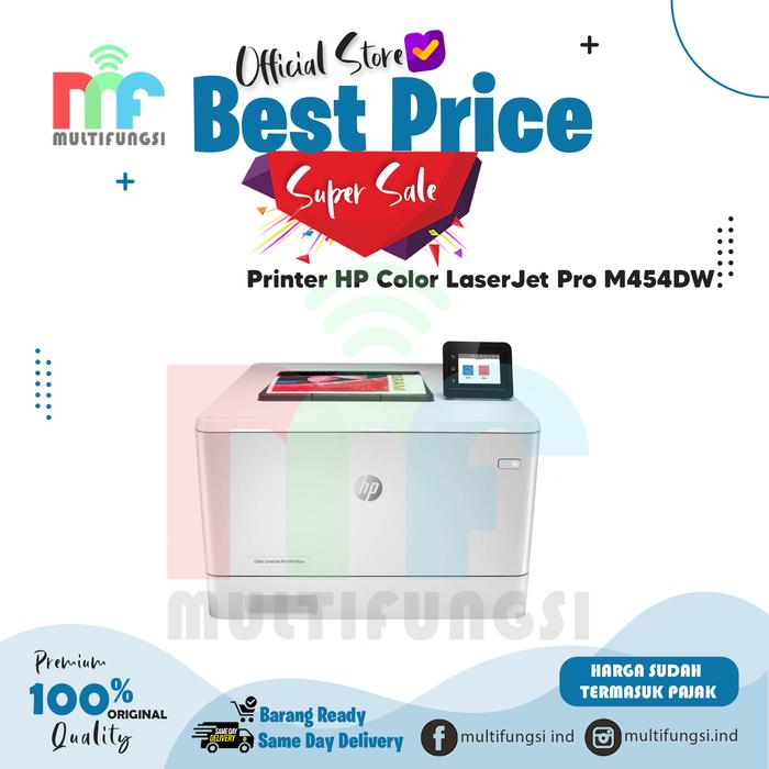 Jual Printer HP Color LaserJet Pro M454DW - Garansi Resmi M-454DW (W1Y45A)  - Jakarta Pusat - Multifungsi Online | Tokopedia