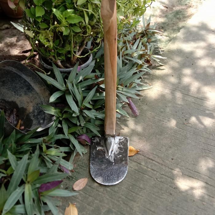 Jual pacul baja lebih kecil plus gagang kayu jati siap pakai murah ...