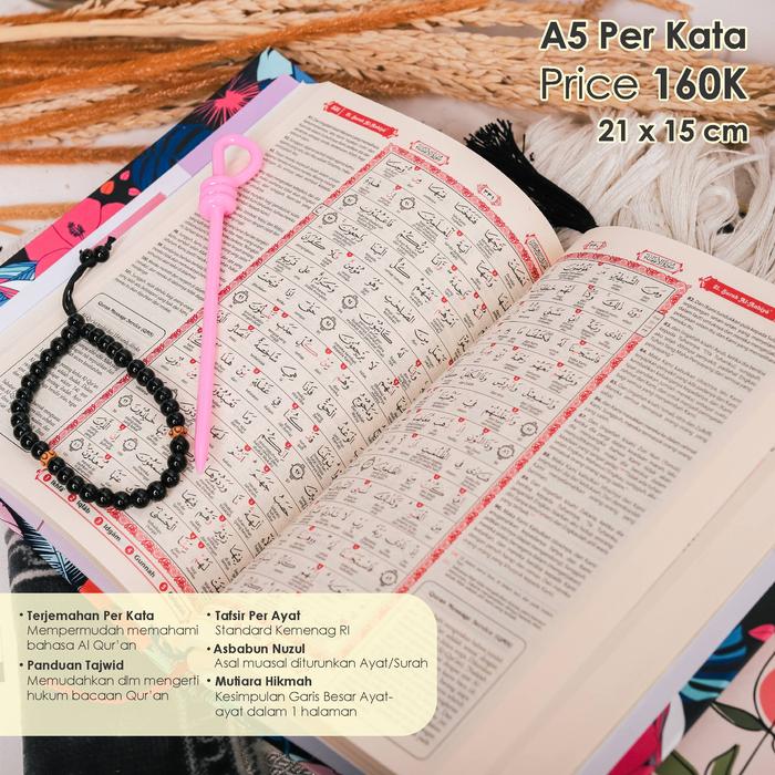 Gambar Al Quran Custom Nama ( Beauty Flora ) - Iqro' rainbow dari Bikinquran undefined 3 Tokopedia