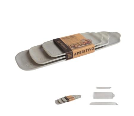 Gambar Emile Henry Set Aperitivo EH-5095 Ceramic Clay Bakeware Oven Safe - Abu-abu dari Kochindo undefined Tokopedia