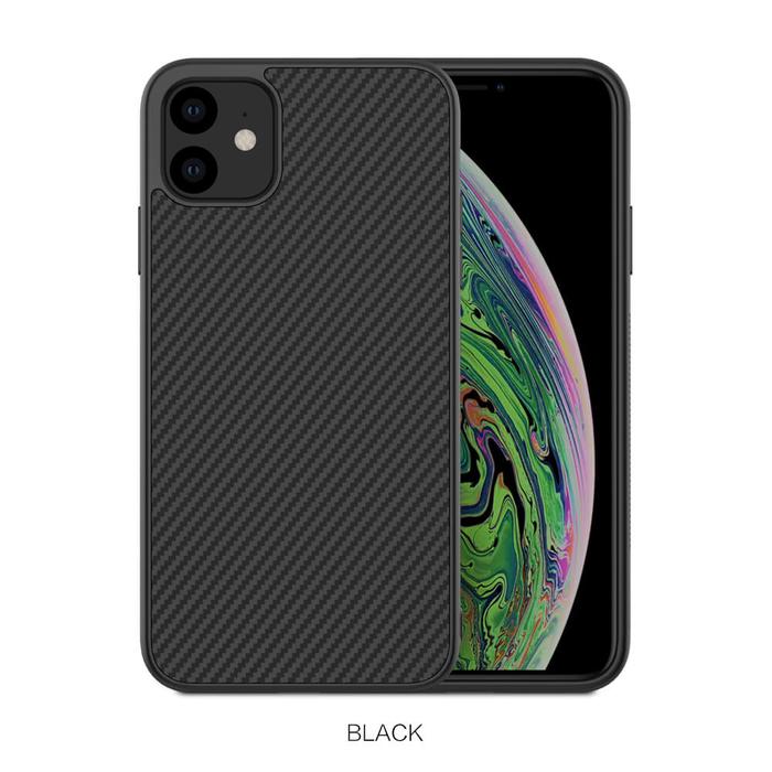 Gambar Case For IPHONE 11 6.1 HARD CASE NILLKIN SYNTHETIC FIBER CARBON COVER ORIGINAL - Hitam dari Original Shop Nillkin Kota Administrasi Jakarta Pusat Tokopedia