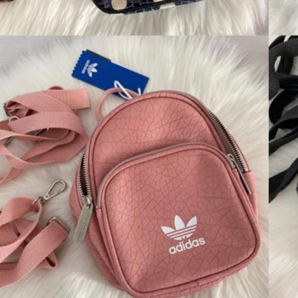 adidas mini pink backpack