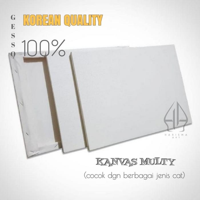 Gambar Kanvas Lukis 40x60 cm Berkualitas / Kanvas 40x60 Korean Quality dari Harisma Art undefined Tokopedia