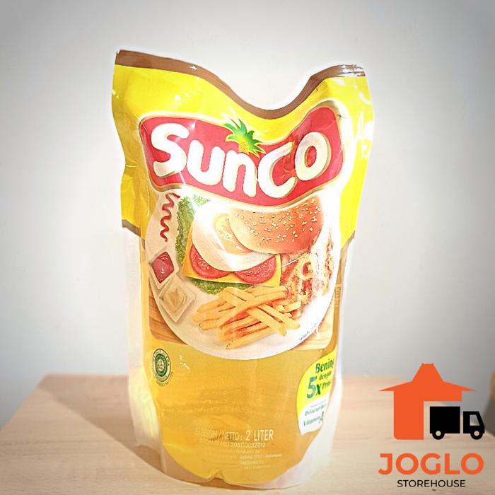 Gambar SUNCO Minyak Goreng 2 liter pouch PROMO dari JOGLO storehouse undefined Tokopedia
