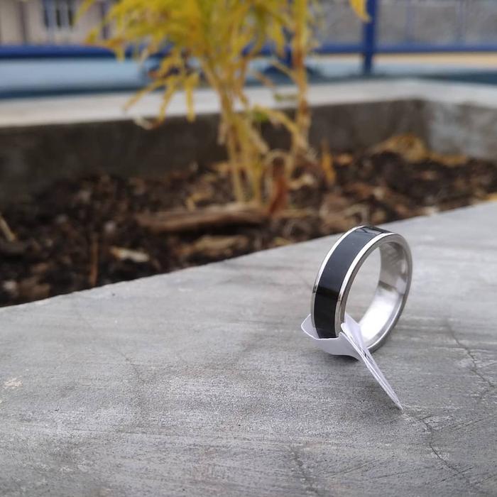 Gambar cincin titanium murah silver - Silver, 17 dari At tabriiz store undefined Tokopedia