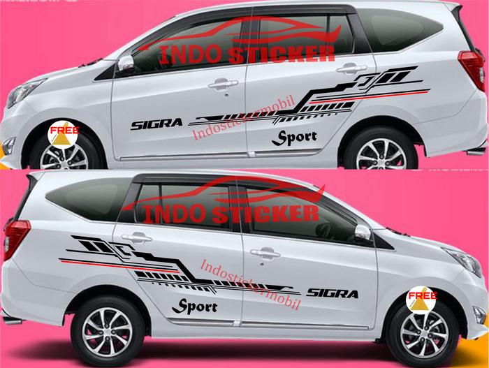 Gambar STICKER STIKER MOBIL SIGRA STIKER LIST MOBIL DAIHATSU SIGRA SPORT dari Indostickermobil undefined Tokopedia