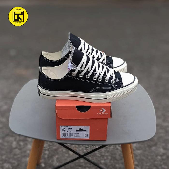 Sepatu Converse 70s Low Black 37 di Rayichi Sneakers Tokopedia