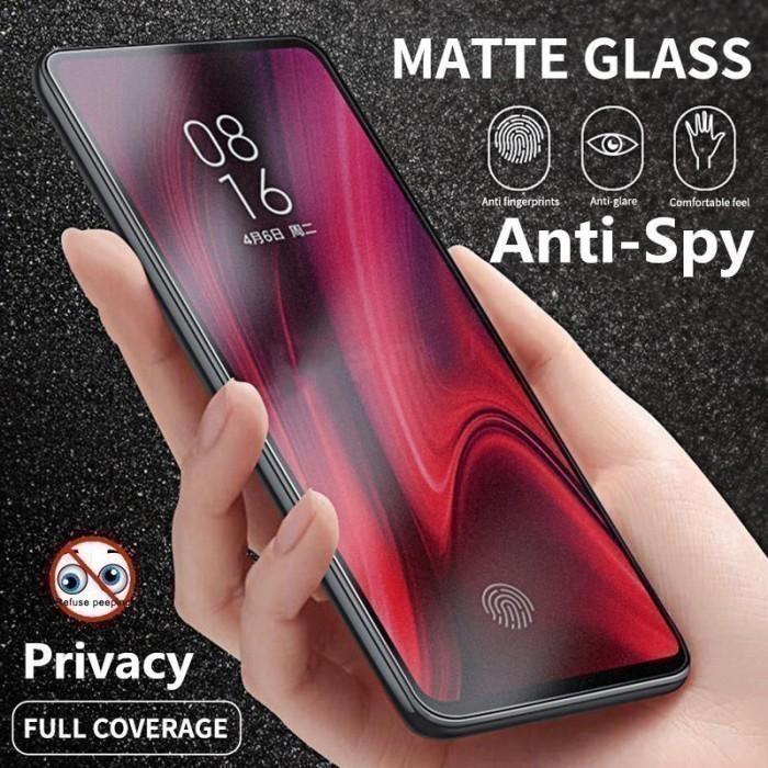 Jual Oppo A32 A33 A52 A53 A54 Matte Glass Anti spy Privacy Full