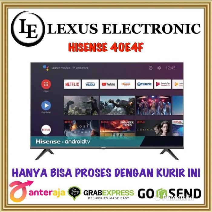 Gambar HISENSE ANDROID TV 40 INCH | 40E40F | E40F | PROMO MURAH dari lexus elektronik mall undefined Tokopedia