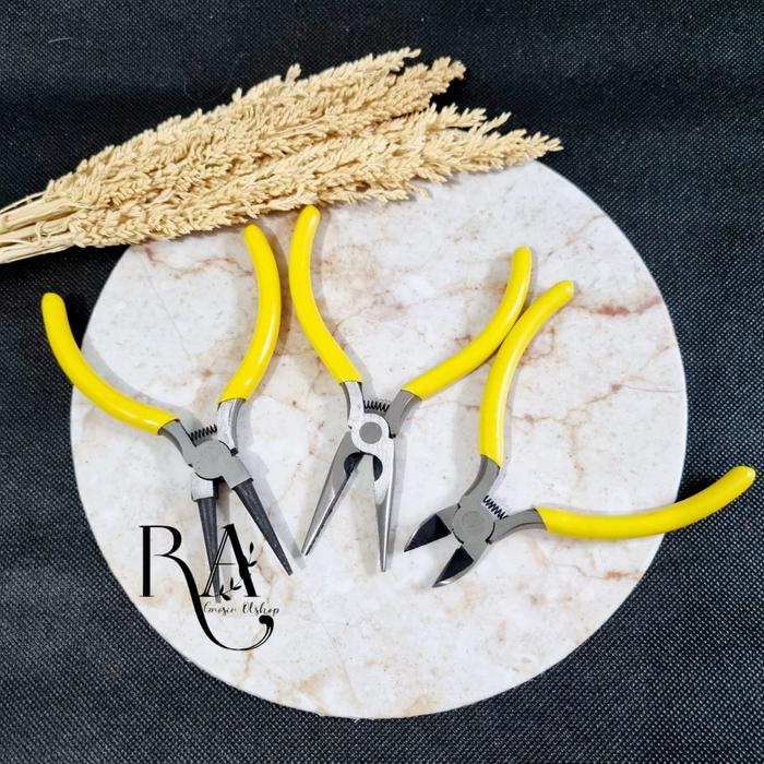 Gambar Tang multifungsi / tang 3 in 1 untuk untuk aksesoris perhiasan DIY - Tang potong dari RAGrosirOlshop1 undefined Tokopedia
