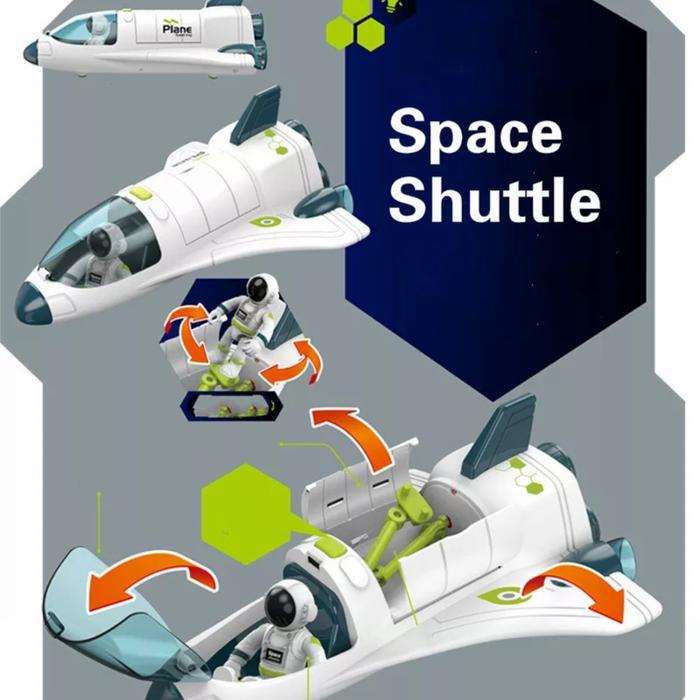 Jual Mainan Edukasi Anak Sains Pesawat Luar Angkasa Aircraft Space