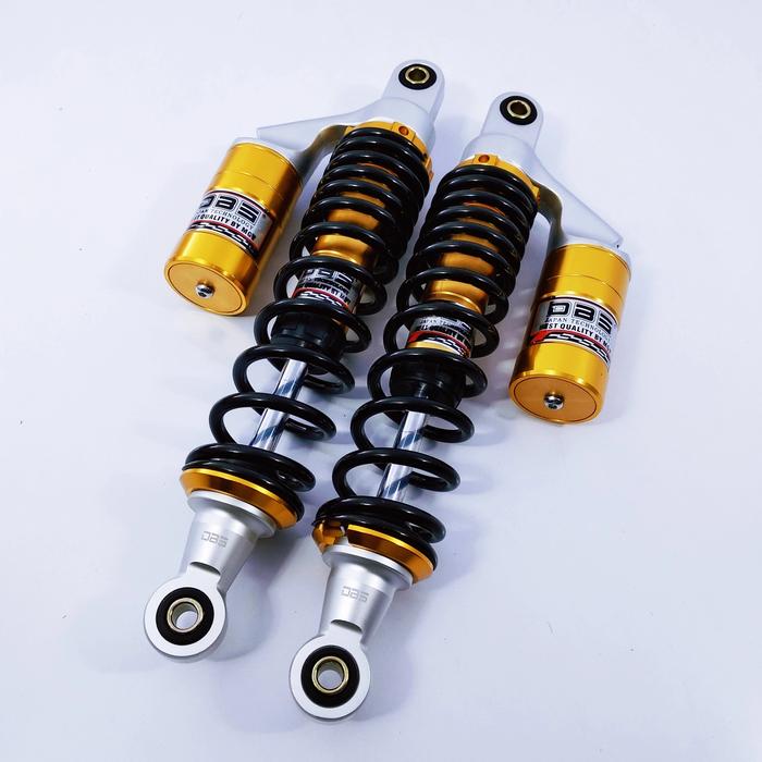 Gambar shock tabung shockbreaker DBS Asli G-Plus Supra Karisma Rx King Tiger - BLACK/GOLD dari GlobeBikers OLshop undefined Tokopedia