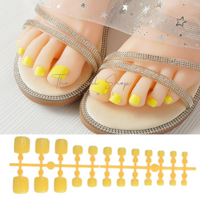 Gambar Kuku Kaki Palsu Gratis Lem Cair Toenail - Kuning dari visualteknik undefined Tokopedia