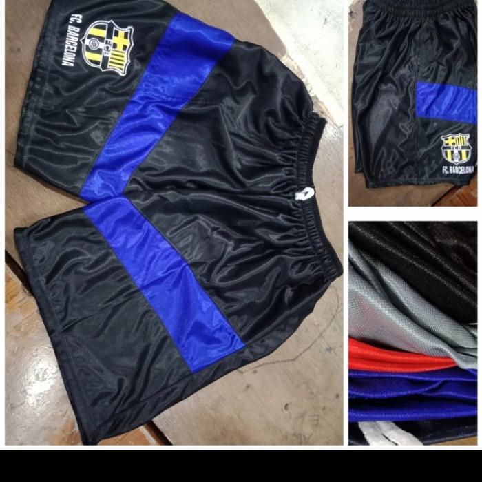 Gambar Celana Pendek Bola Barca - Merah dari YUSUFSHOPSBY undefined Tokopedia