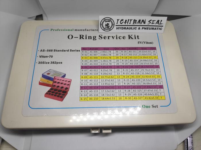 Achetez Kit O-Ring Viton - 30 Tailles, 382 Pièces Chez Burundi