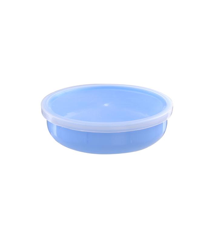 Gambar LustyBunny tempat makanan bayi feeding set LB-O008 & LB-O009 - LB-O008, Biru dari Lustybunny Baby undefined Tokopedia