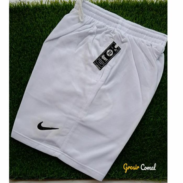 Gambar Celana pendek Sport pria Jogging Running Swimming Gym Lari Fitnes - Putih, M dari MP collection_NEW undefined Tokopedia