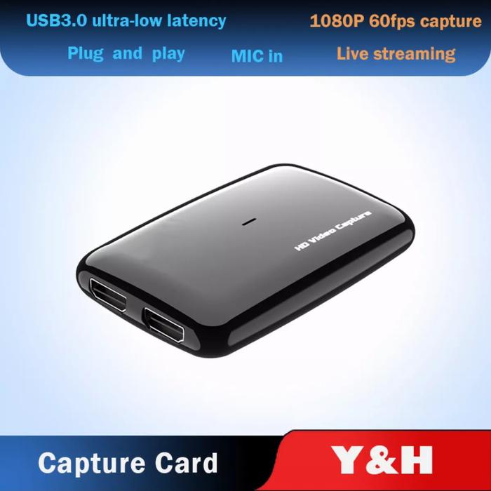 Gambar EZCAP USB 3.0 HD Game Video Capture Live Streaming 1080p 60 Fps Mic dari realstar undefined Tokopedia