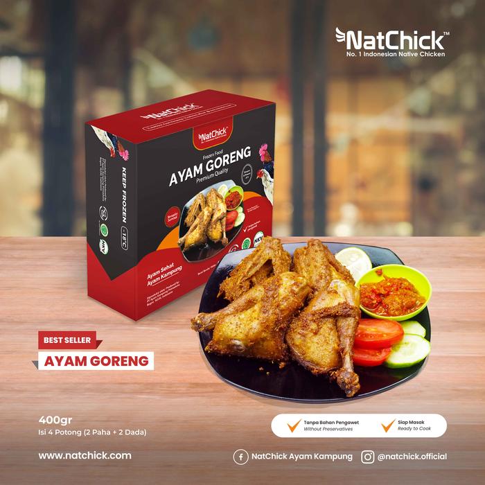 Gambar Ayam Kampung Olahan NatChick Frozen - Ayam Goreng dari NatChick BSD undefined Tokopedia