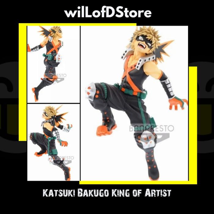 Promo Action Figure Katsuki Bakugo King Of Artist Jakarta Pusat Willofdstore Tokopedia