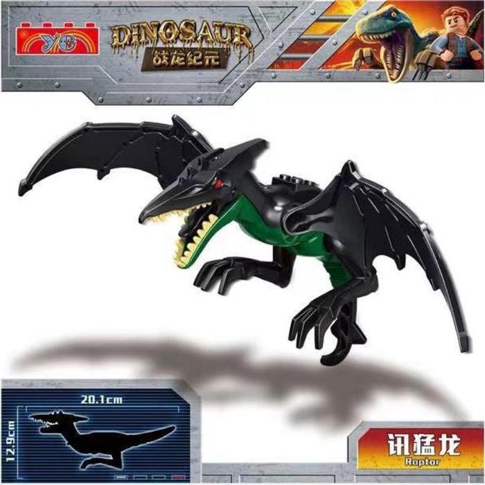Flying Dinosaurs Lego Jurassic Park Pterodactyl Easy Lego