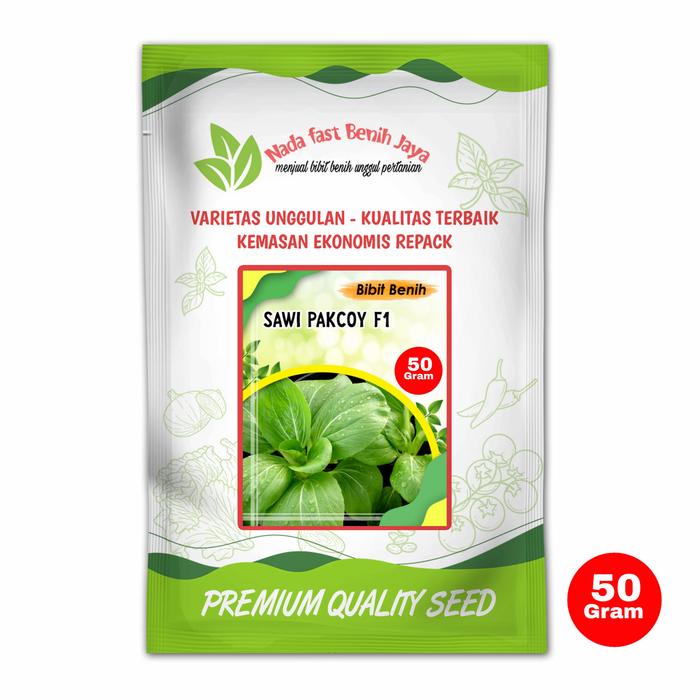 Gambar Benih sawi pakcoy F1 super 25 gram original - 50 gram dari Nada fast benih jaya Kab. Banyumas Tokopedia
