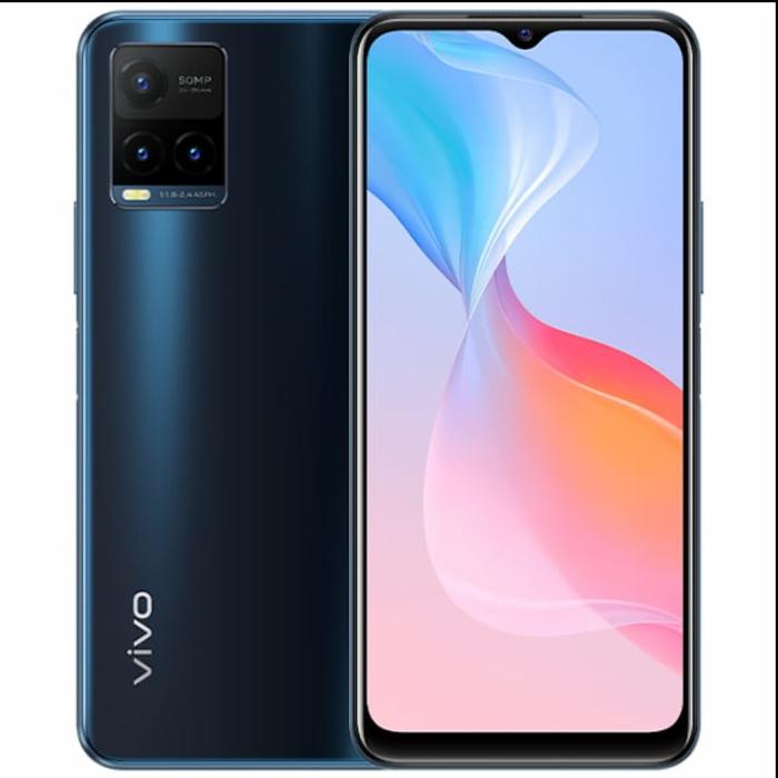 Gambar NEW HP VIVO Y21S 4/128 GB_FIFO Y 21 S RAM 4GB ROM 128GB GRS RESMI - Biru dari New store Official undefined Tokopedia