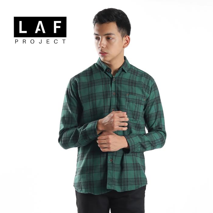 Gambar Kemeja Flanel Pria Wanita Lengan Panjang Casual Premium Original LAF - L dari LAF Project undefined Tokopedia