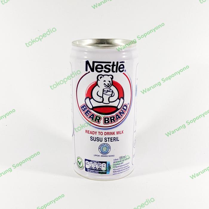 Gambar Bear Brand Susu Beruang 189 ml dari Warung Soponyono undefined Tokopedia