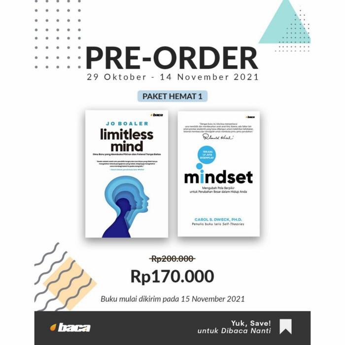 Gambar Paket Buku Limitless Mind - Limit-Mindset dari Jogja Pustaka undefined Tokopedia