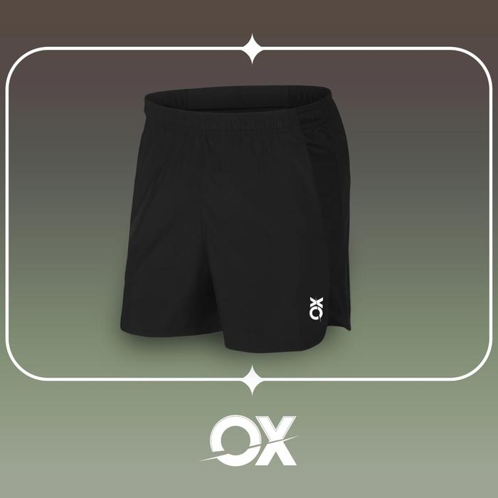 Gambar Original OX Celana Sport / Celana pendek olahraga lari running jogging - Hitam, All Size dari OXSPORT ID undefined Tokopedia
