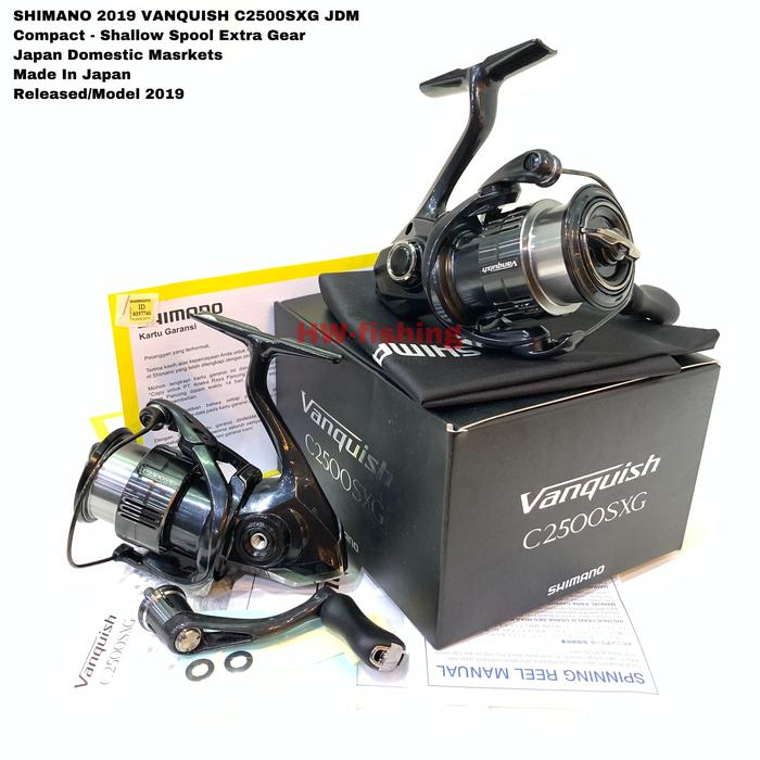 Jual SHIMANO 2019 VANQUISH C2500SXG - JDM - Garansi Resmi Shimano 
