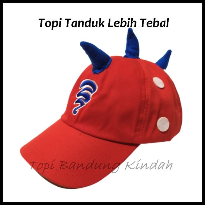 Gambar Topi boboiboy angin logo bordir tanduk halilintar solar frost fire - Merah dari TOPI BANDUNG KINDAH undefined Tokopedia