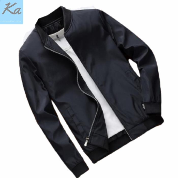 Gambar JAKET KATUN DRILL/ JAKET PRIA SIMPLE/ JAKET PRIA CASUAL - Hitam, S dari JAKET DISSA SHOP undefined Tokopedia