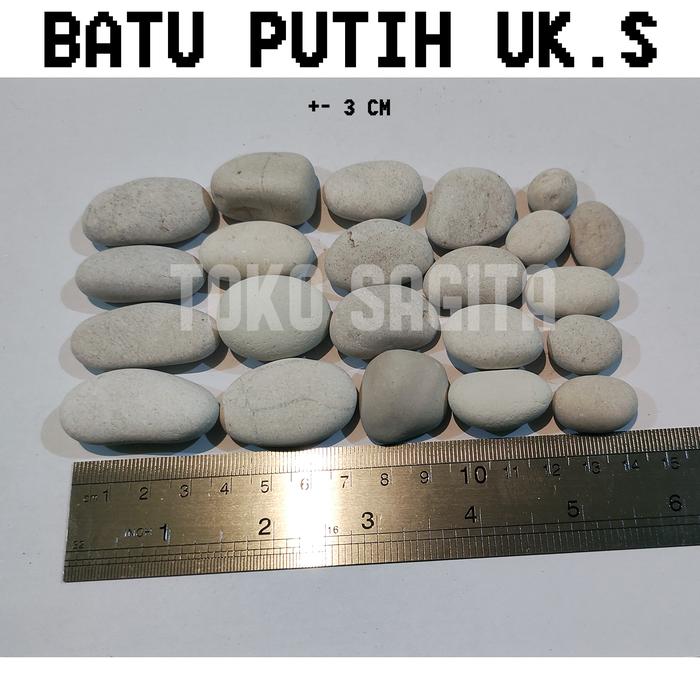 Gambar Batu Alam Putih Koral Putih 1KG batu taman hiasan tanaman pot dekorasi - S dari TOKO-SAGITA undefined Tokopedia