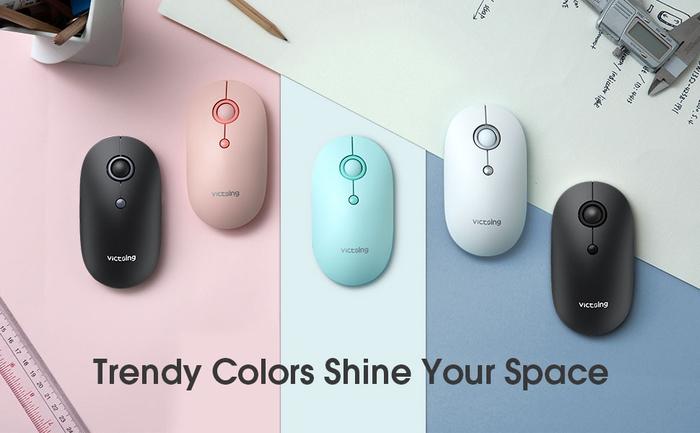 Gambar Silent Mouse VicTsing 2.4G Slim Wireless Mouse - VTPC288 dari gugelgadget undefined Tokopedia