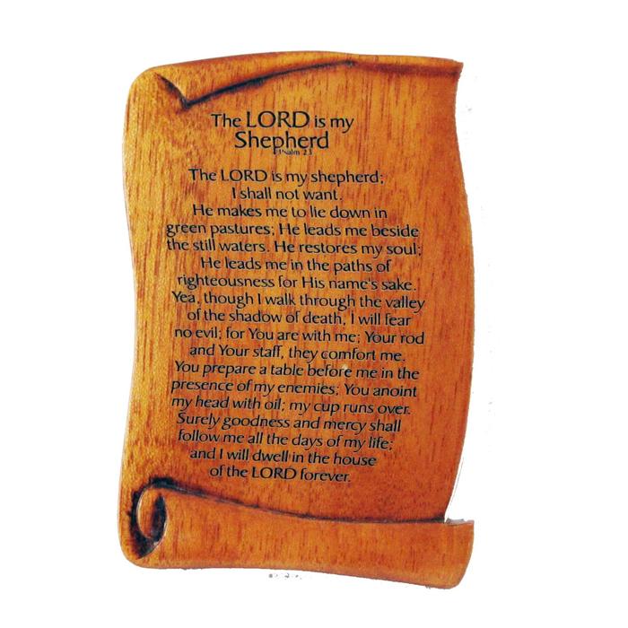 Gambar Dekorasi Meja atau Tembok dengan ukiran yang menguatkan (Kayu Mahoni) - Sheperd dari Maranatha Handicraft undefined Tokopedia