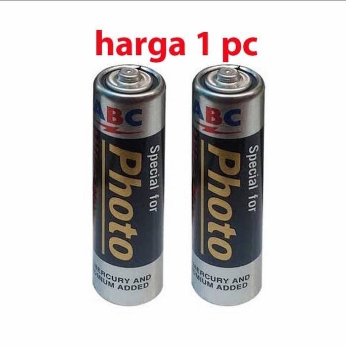 Gambar Baterai Batre ABC PHOTO AA A2 Batteray Kamera camera flash amaran led dari verzea wholesale undefined Tokopedia