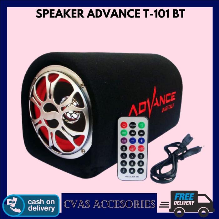 Gambar Speaker Advance T101 BT Bluetooth / Karaoke / Subwoofer Speaker T101BT dari Cvas Accesories undefined Tokopedia