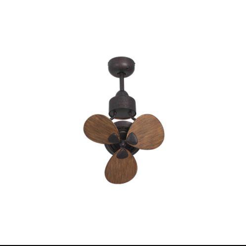 Gambar Ceiling Fan MT EDMA 15IN Mini Kipas Plafon fancy - Cokelat dari utamamegaelectric undefined Tokopedia