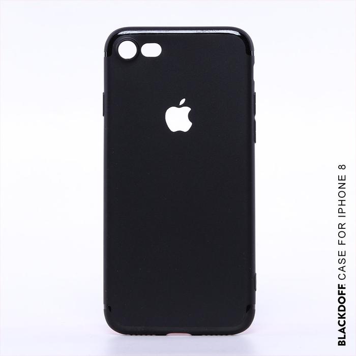 Gambar Case iPhone 8 / 8 Plus BLACKDOFF Softcase Black Matte Doff Cut Apple - iPhone 8 dari NEW GIZMOUS undefined Tokopedia