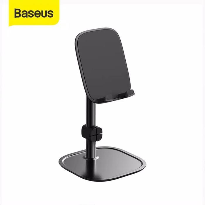 Gambar BASEUS HOLDER MOBILE PHONE STAND HOLDER FOR IPHONE/SAMSUNG/ALL MOBILE - Hitam dari D&D-oLshop undefined Tokopedia