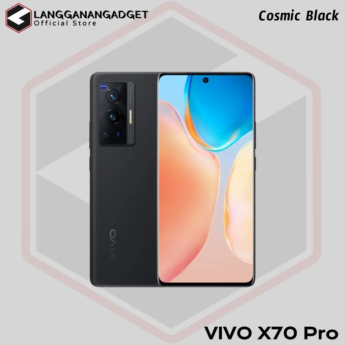 Gambar VIVO X70 Pro 16/256 Termurah • Garansi Resmi VIVO Indonesia • - Cosmic Black dari LanggananGadget undefined Tokopedia