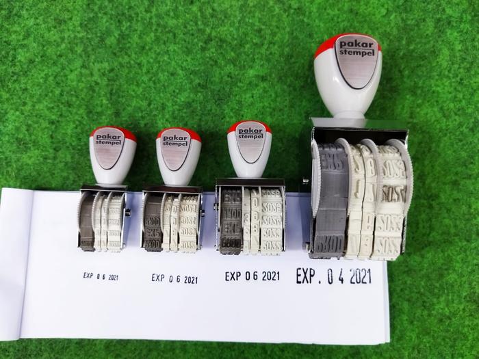 Gambar Jual Paket Stempel EXP Stempel EXP Date Stempel Kode Produksi - 4 dari stempel trodat undefined Tokopedia