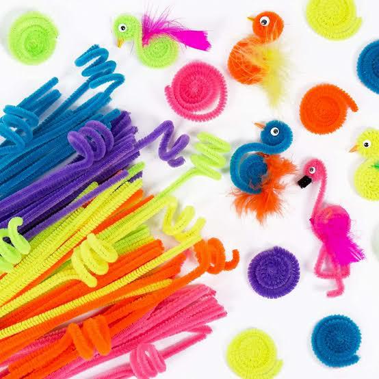 Gambar PIPE CLEANER KAWAT BULU MERCY - Acak dari ATK BERTUAH STATIONERY undefined Tokopedia