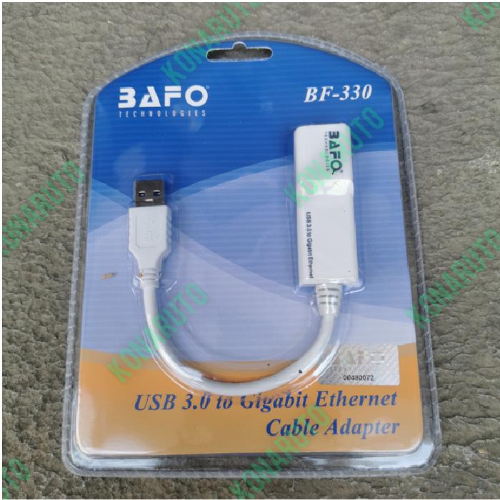 Jual BAFO BF-330 USB 3.0 to LAN Gigabit Ethernet - converter USB to ...