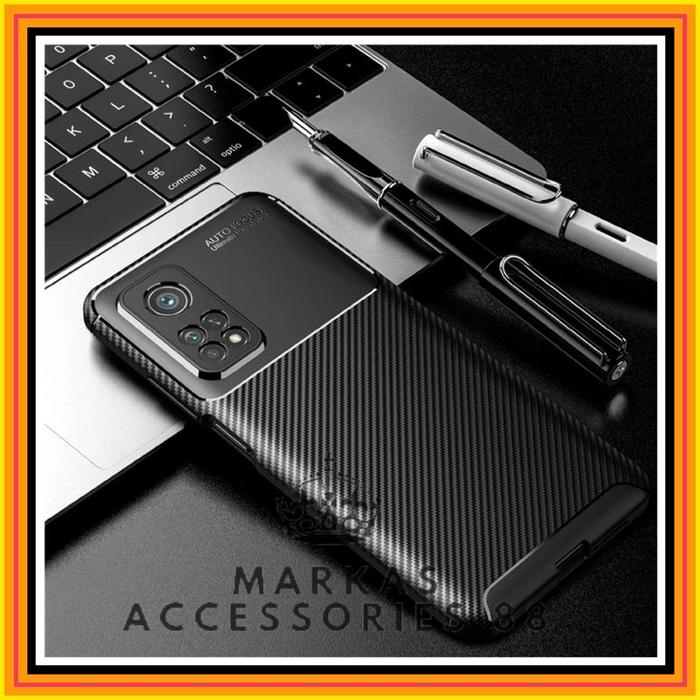 Gambar XIAOMI MI 10T 5G / MI10T PRO 5G SOFT CASE AUTO FOCUS CARBON ORIGINAL - MI10T, BLACK dari Markas acc 88 undefined Tokopedia