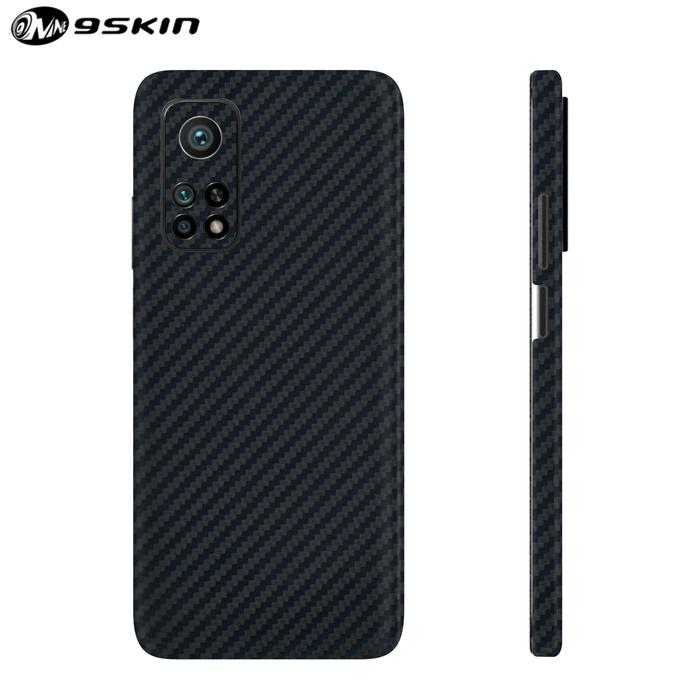Gambar 9Skin - Skin Protector for Xiaomi Mi 10T Pro - 3M Carbon Textures - Black Carbon, Back Only dari 9SKIN Premium undefined Tokopedia