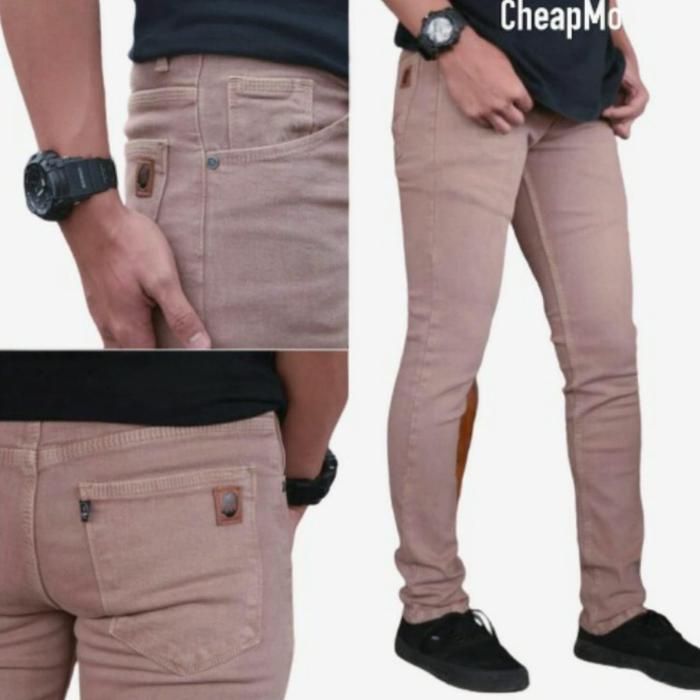 Gambar Celana Pria Jeans Slim Fit Branded Cheap Monday S-XL Cream Tua - Cream Tua, 27 dari Toko02-2 undefined Tokopedia